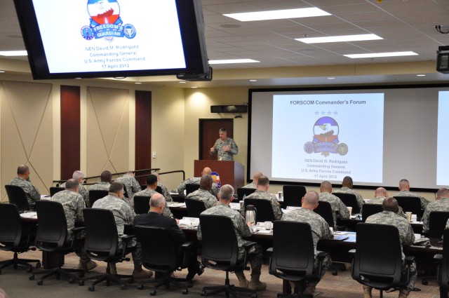 FORSCOM Senior Leaders focus on current issues, future challenges