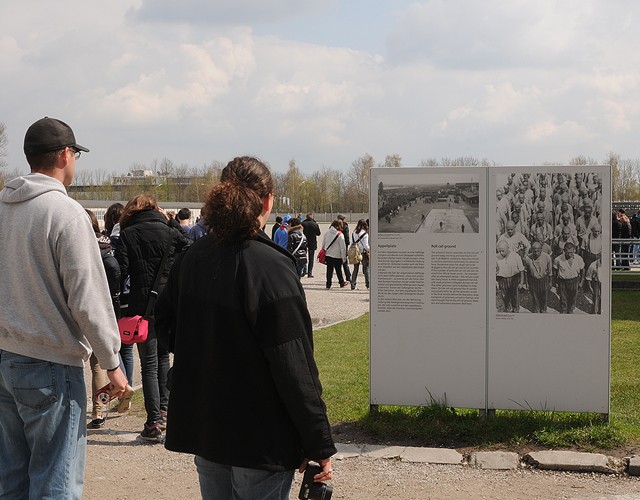 Soldiers, family members visit concentration camp for Day of Remembrance