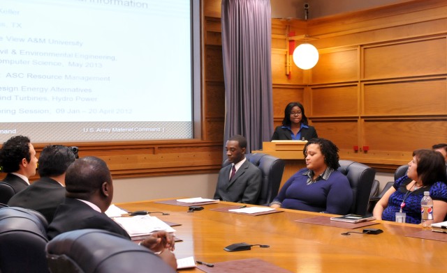 MCRP interns share experiences with ASC senior staff