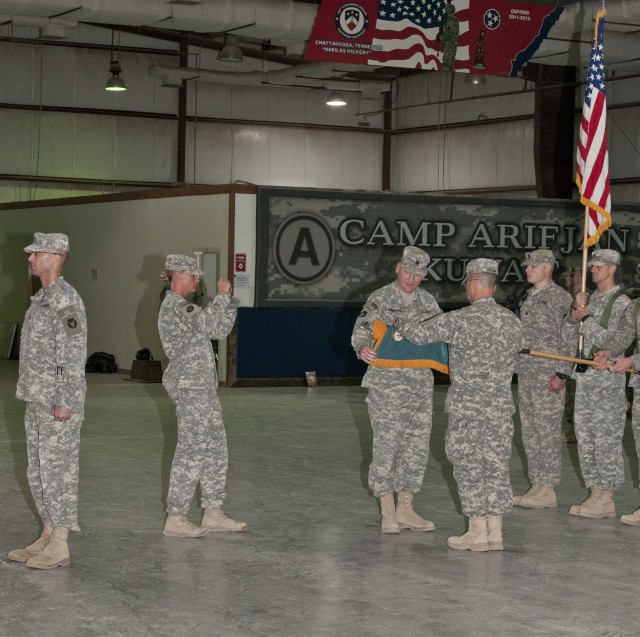140th Chemical Co. assumes command