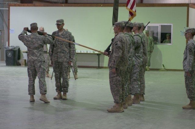 140th Chemical Co. assumes command