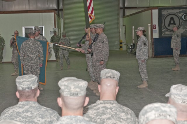 140th Chemical Co. assumes command