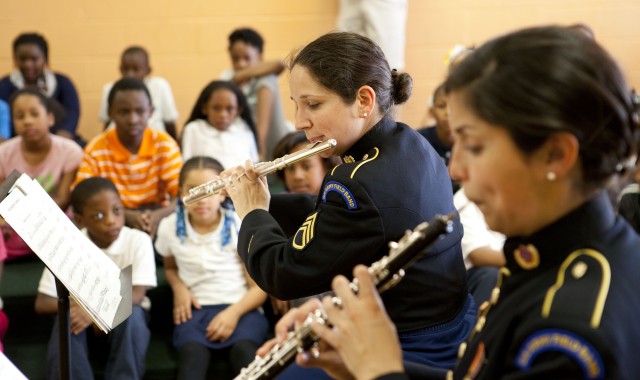 Soldiers use music to create positive social change in Baltimore