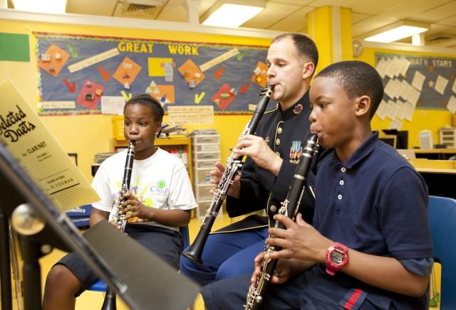 Soldiers use music to create positive social change in Baltimore