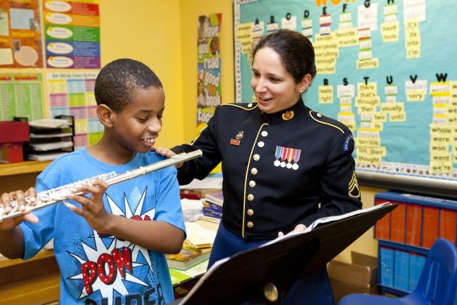 Soldiers use music to create positive social change in Baltimore