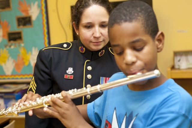 Soldiers use music to create positive social change in Baltimore