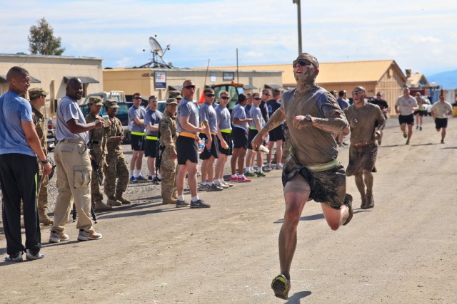 Soldiers, civilians participate in 7th Annual Pat Tillman Run in Afghanistan