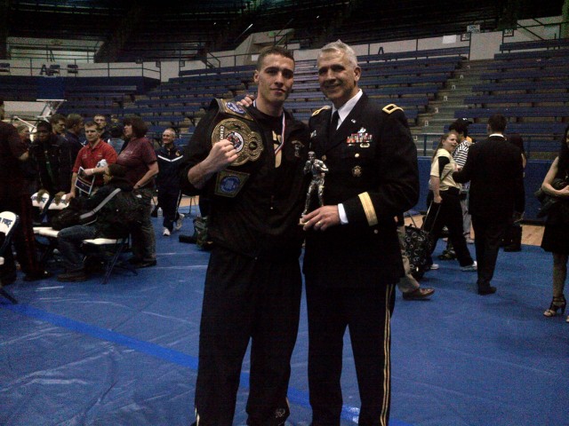 BG Maddux with Son Jon Maddux and Competition