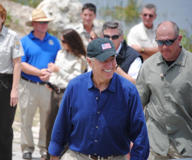 Vice President Biden visits Everglades