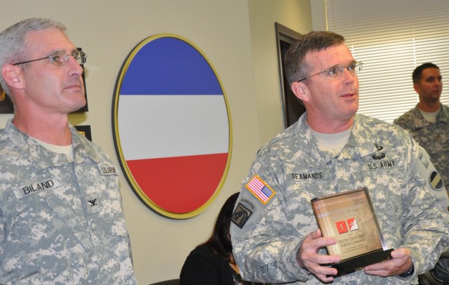 FORSCOM receives Army Headquarters Safety Award