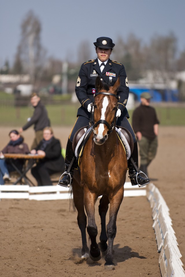 Army Reserve Soldier takes on the best during World Cavalry Championships