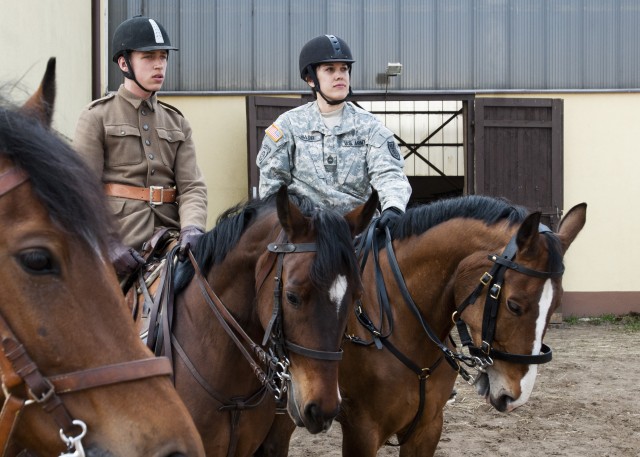 Army Reserve Soldier takes on the best during World Cavalry Championships