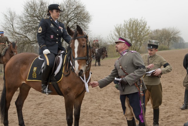 Army Reserve Soldier takes on the best during World Cavalry Championships