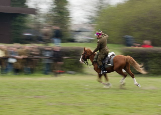 Army Reserve Soldier takes on the best during World Cavalry Championships