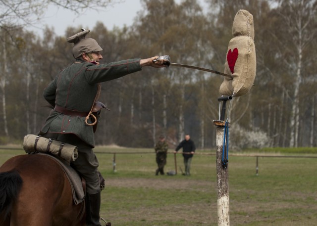 Army Reserve Soldier takes on the best during World Cavalry Championships
