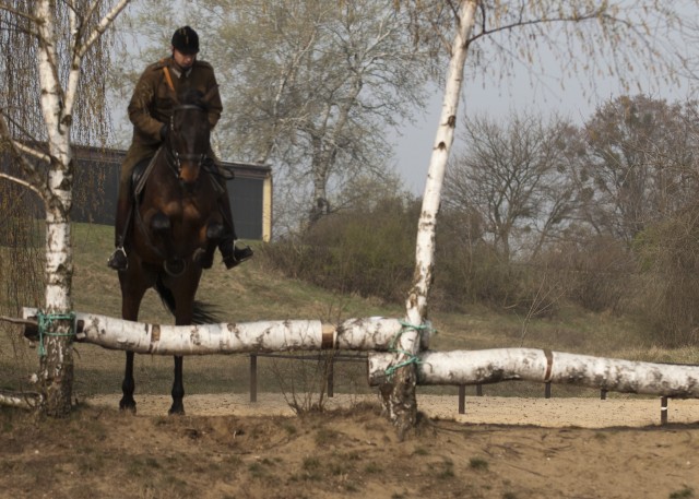Army Reserve Soldier takes on the best during World Cavalry Championships