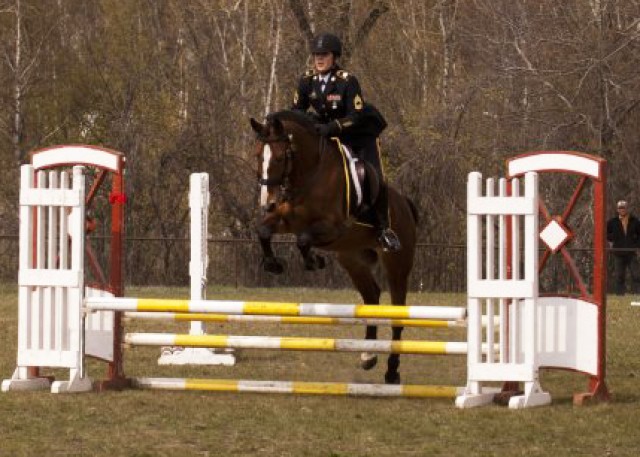 Cavalry show jumping