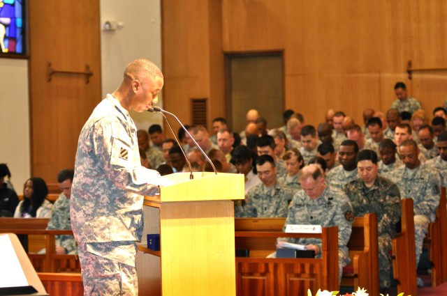 Leaders seek divine guidance during prayer breakfast