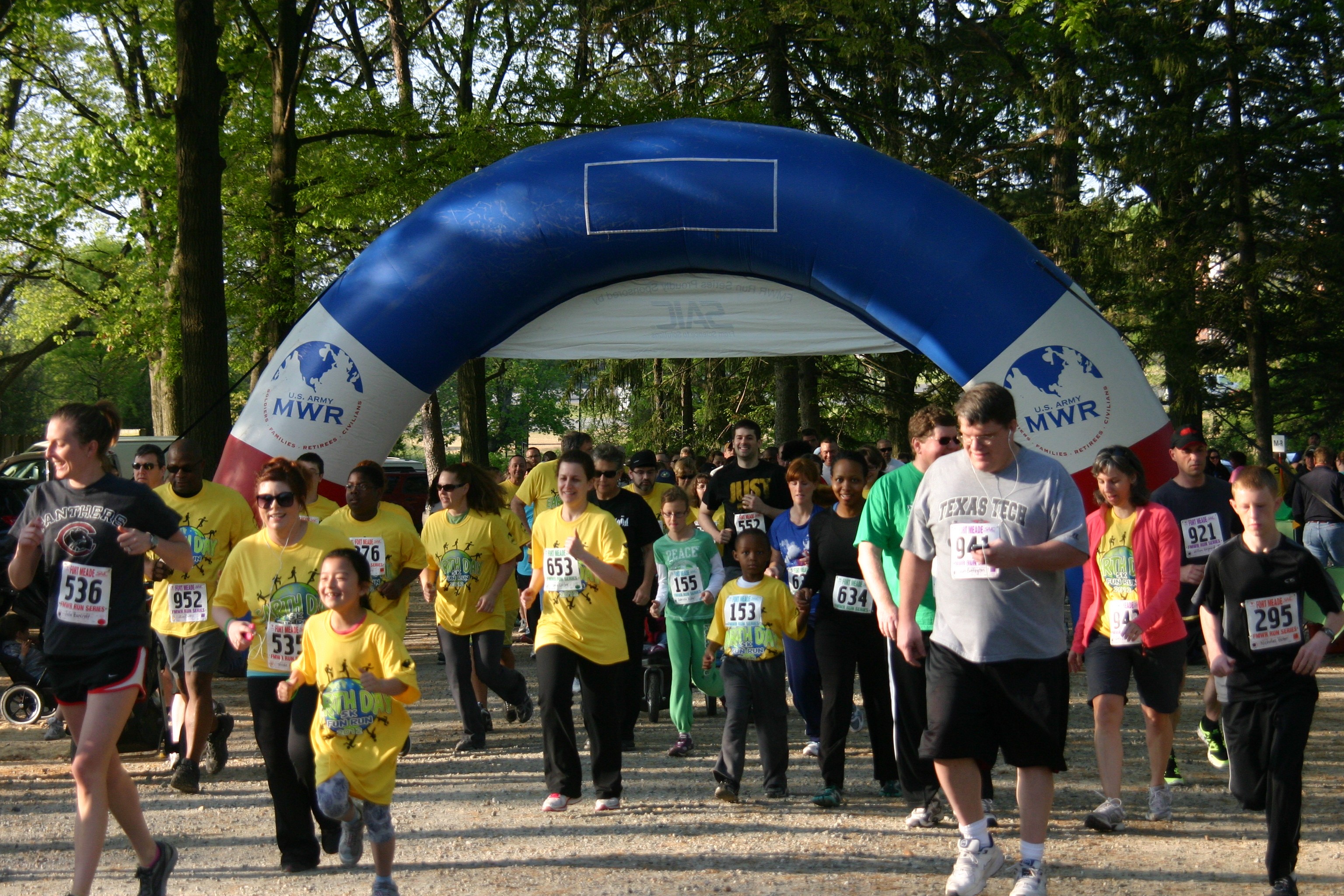 Fort Meade Run Series takes off with Earth Day 5K Article The