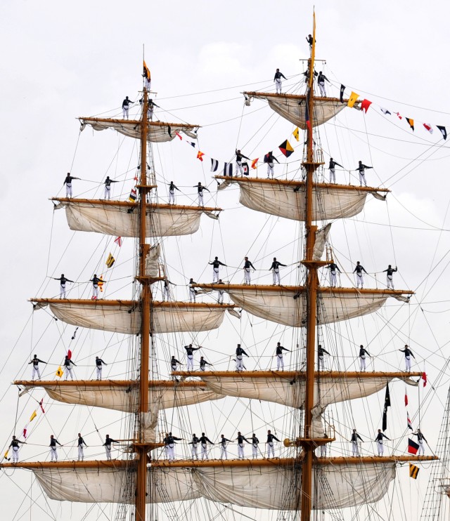 Equadorian tall ship