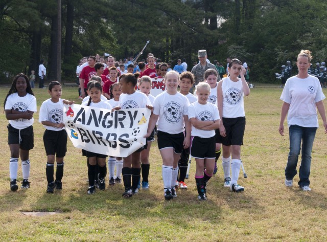 Fort Bragg youth sports holds opening day ceremony