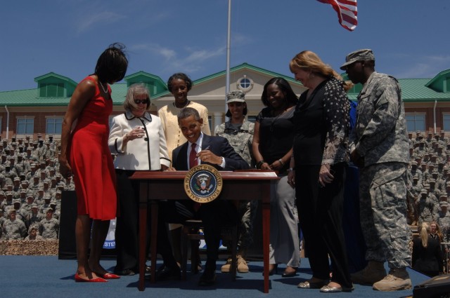 President Obama signs education assistance executive order
