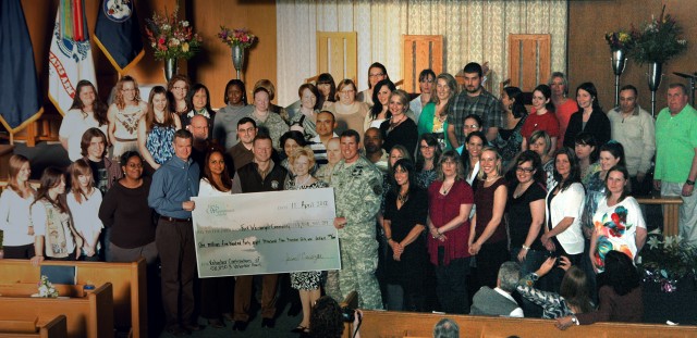 "The Force behind the Force" was honored during Fort Wainwright's 2012 Volunteer Recognition Ceremony.