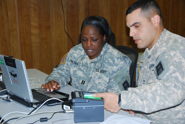 Including biometrics in deployment training helps Soldiers identify the ...