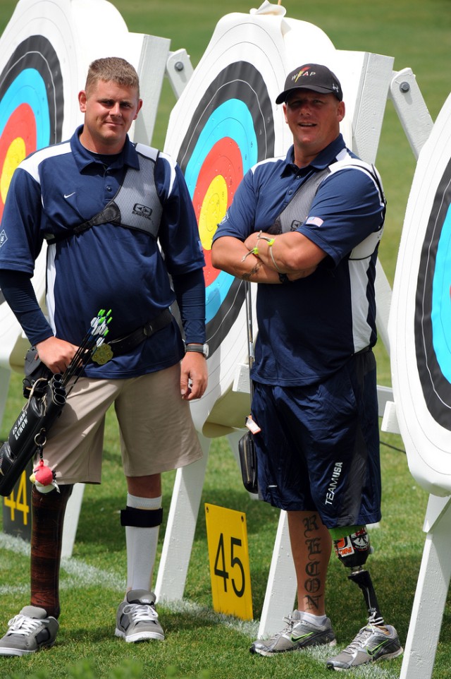 Two Army archers