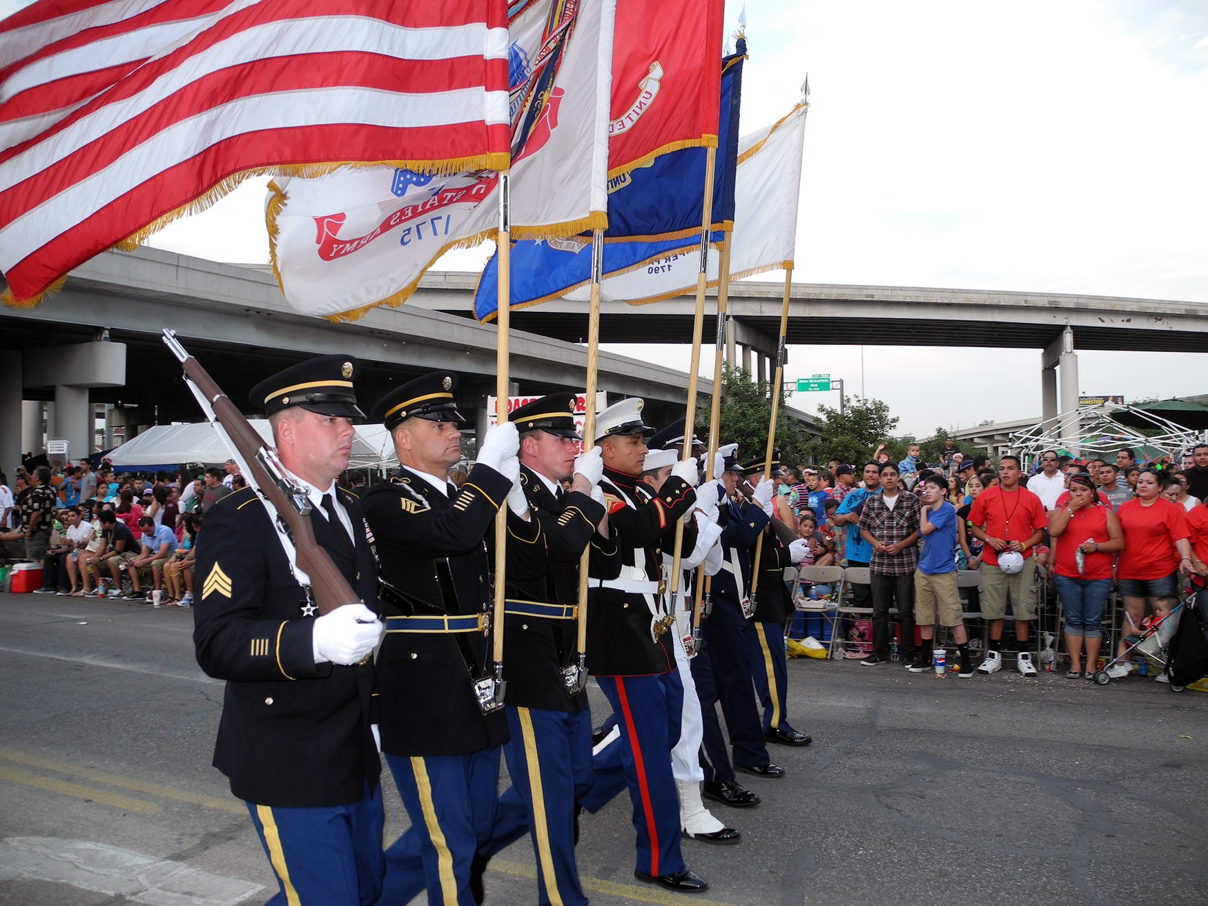 Military Civilian Communities Come Together To Enjoy Flambeau Parade Festivities Article 8341