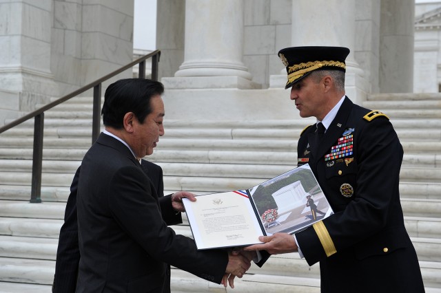 Prime Minister of Japan Honors American Veterans