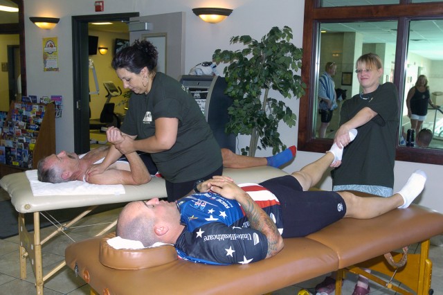 Massaging away the miles