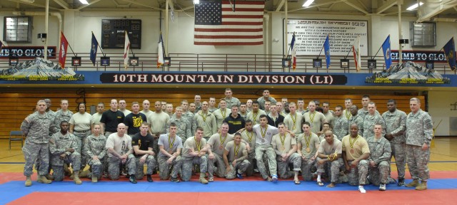Fort Drum soldiers combatives tournament