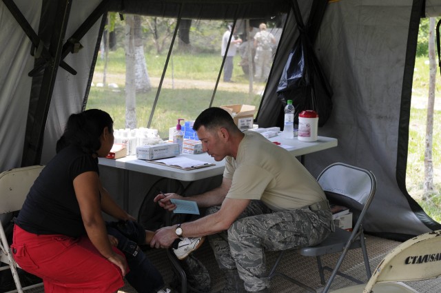 Airmen, Soldiers conduct MEDRETE exercise in Guatemala during BTH