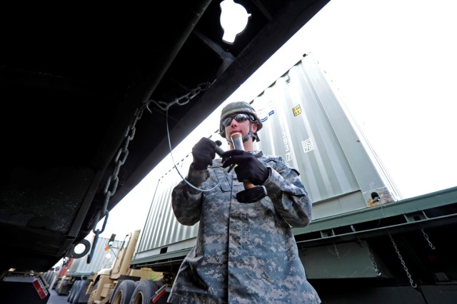 Army truckers get real-world training on Alaska highways