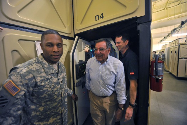 Panetta addresses troops on Fort Benning, Ga.