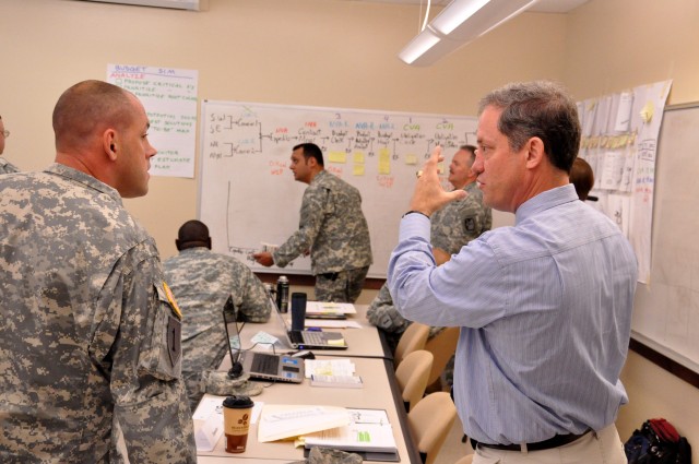 Lean Six Sigma training for Fort Bragg Warrior Transition Battalion