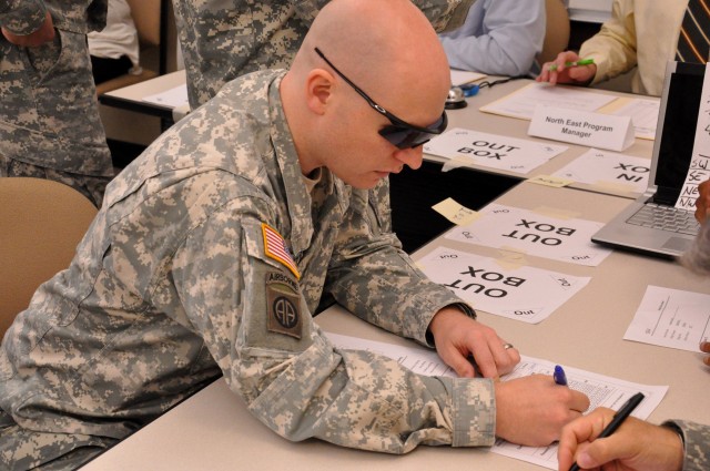 Lean Six Sigma training for Fort Bragg Warrior Transition Battalion