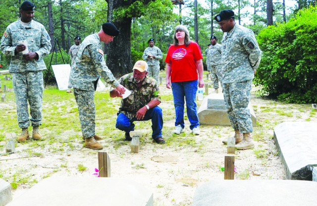Fort Polk honors Heritage Families after discovery of 32 unknown graves