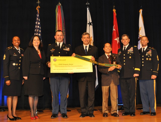 Yongsan Garrison wins 2012 Army Community of Excellence bronze award
