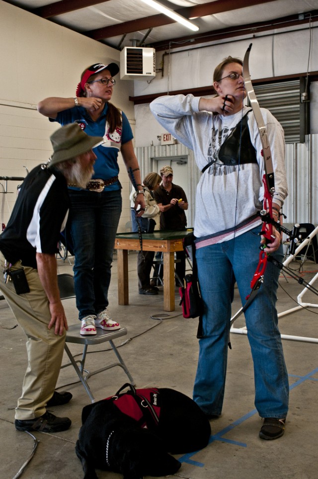Warrior Games Army Archery coach trains with passion