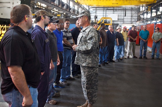 ANAD best practices reviewed by visiting AMC, TACOM teams