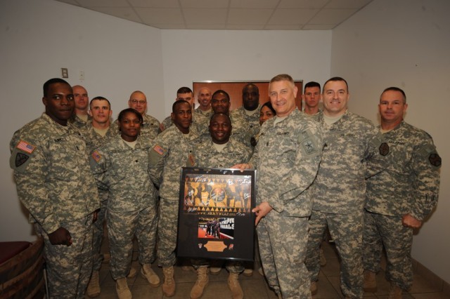 SMA Chandler breaks biscuits with World Class Athlete Program Soldiers