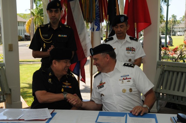 USARPAC and Royal Thai Army Parnership