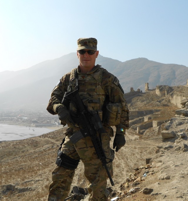 Engineer called up to help rebuild Afghan army