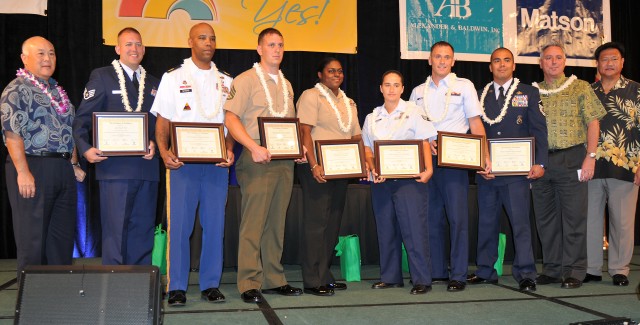 Military appreciation award winners