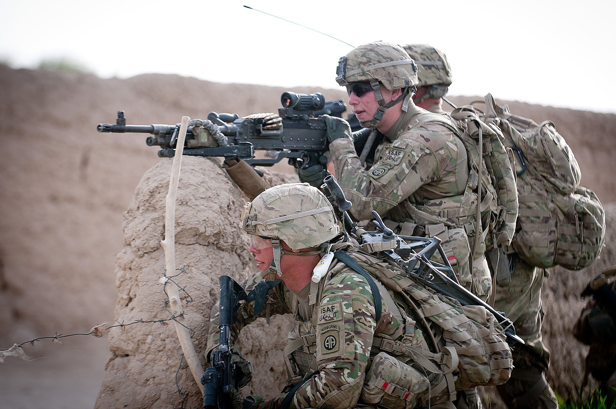 Paratrooper patrol with Afghan soldiers in Ghazni Province | Article ...