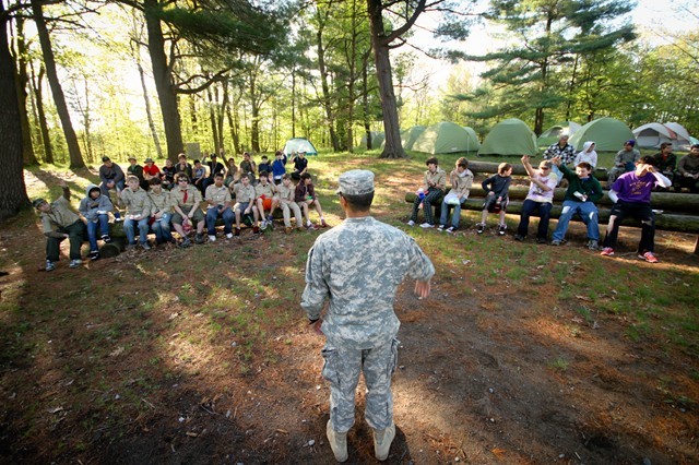 1-89 CAV hosts Boy Scout visit to Fort Drum
