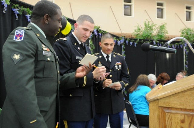 593rd STB soldiers compete in adult spelling bee