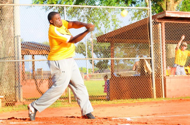 Intramural softball swings into action